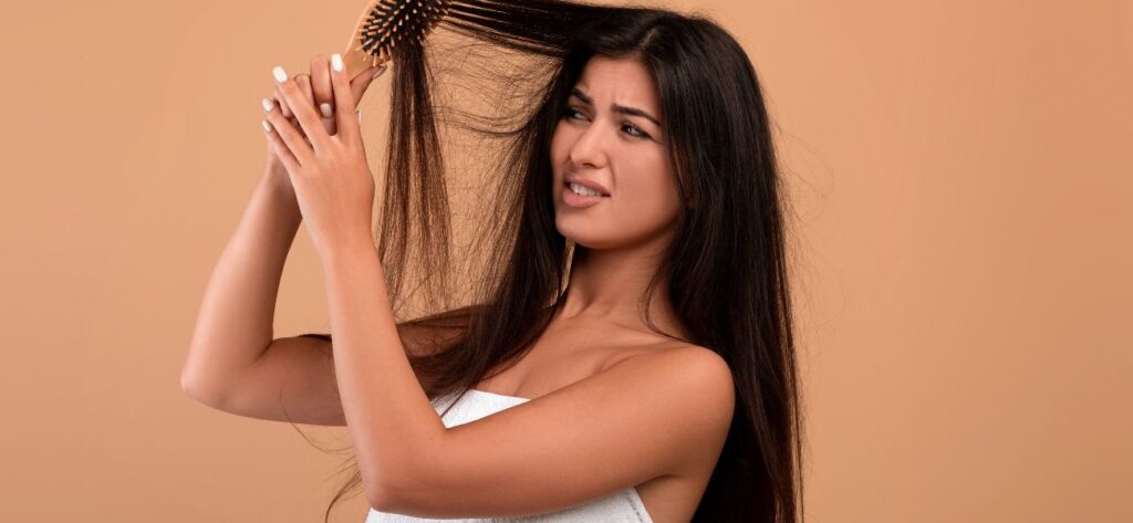 pielęgnacja suchych włosów