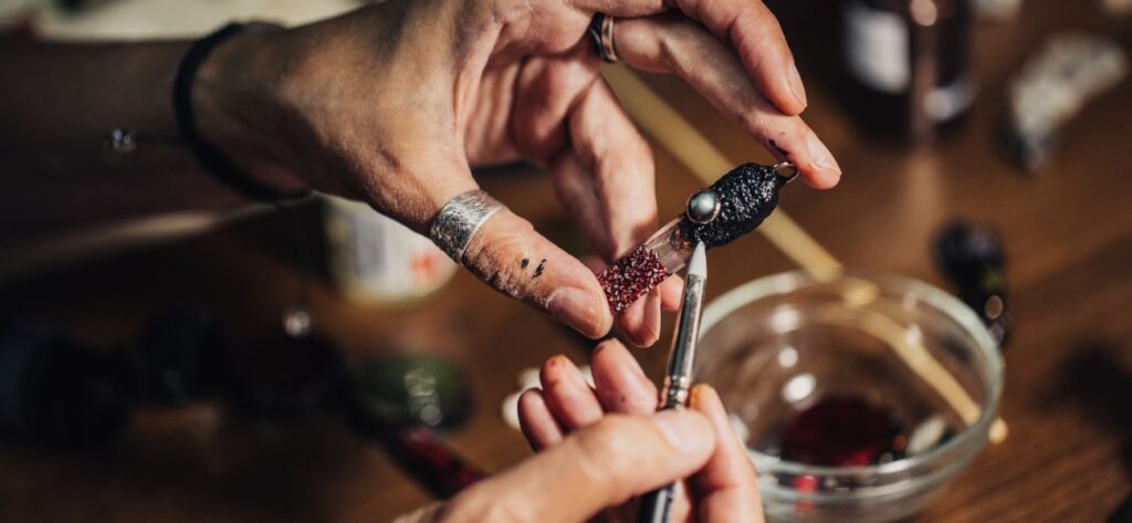 biżuteria ręcznie robiona