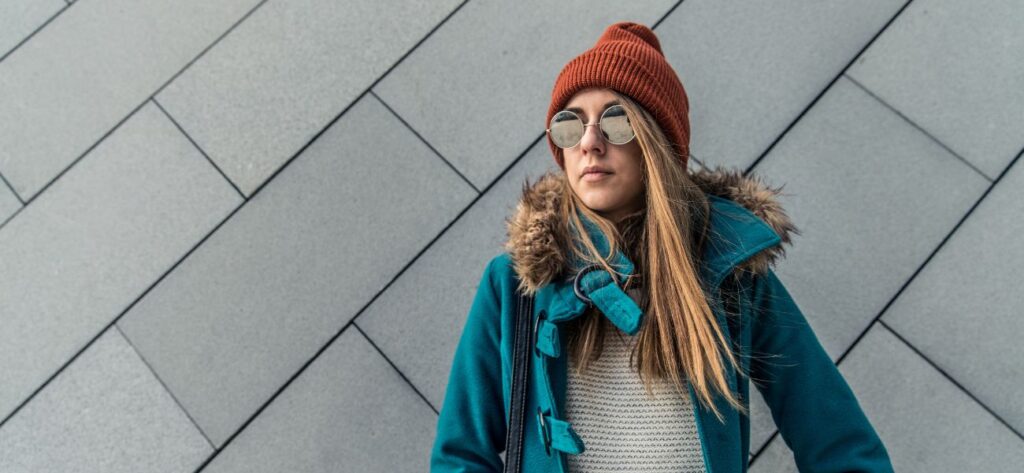 zimowe okulary przeciwsłoneczne