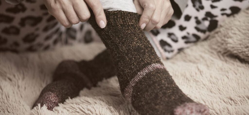 skarpetki wełniane