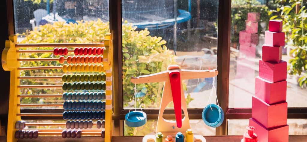 Drewniane zabawki dla dzieci