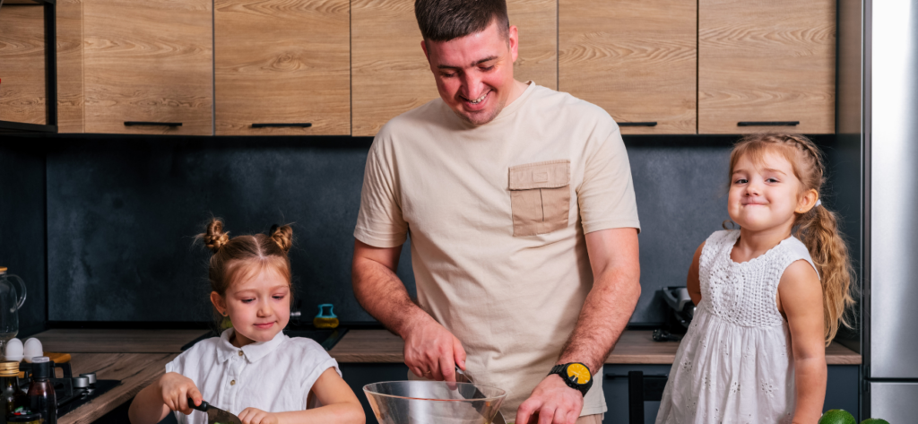 wspólne gotowanie, podział obowiązków