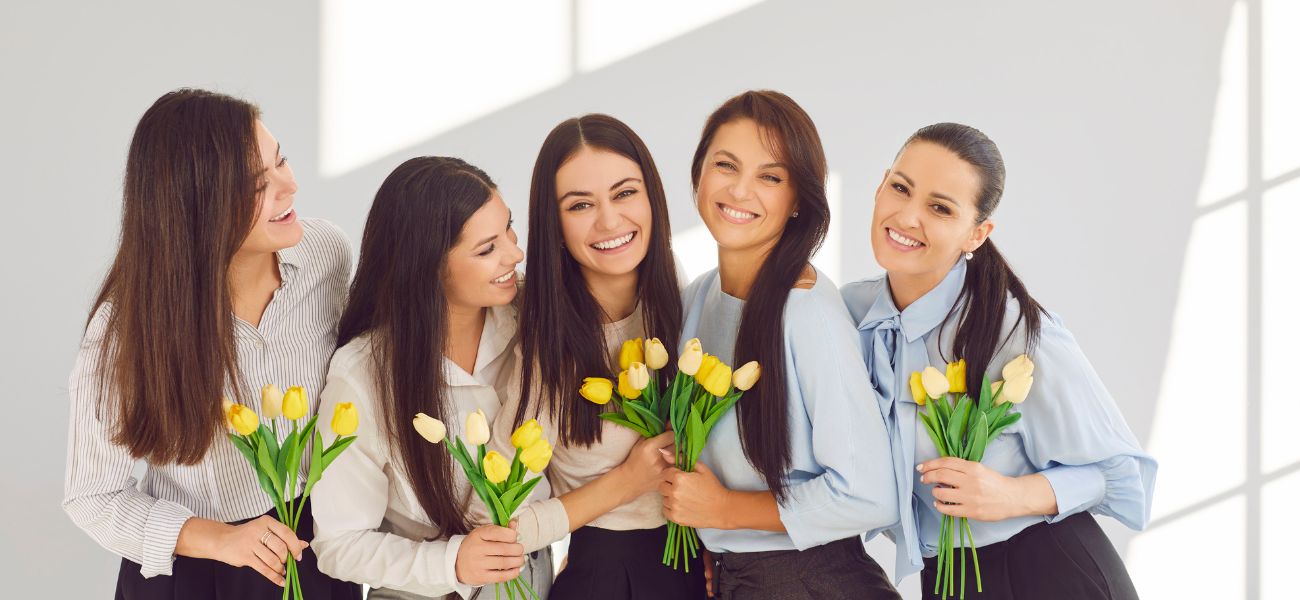 Dzień kobiet - słodkie upominki