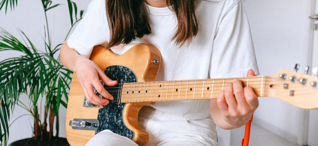 jak grać na gitarze elektrycznej - początki