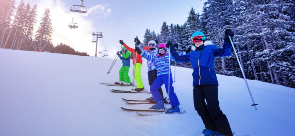 obóz narciarski dla dzieci