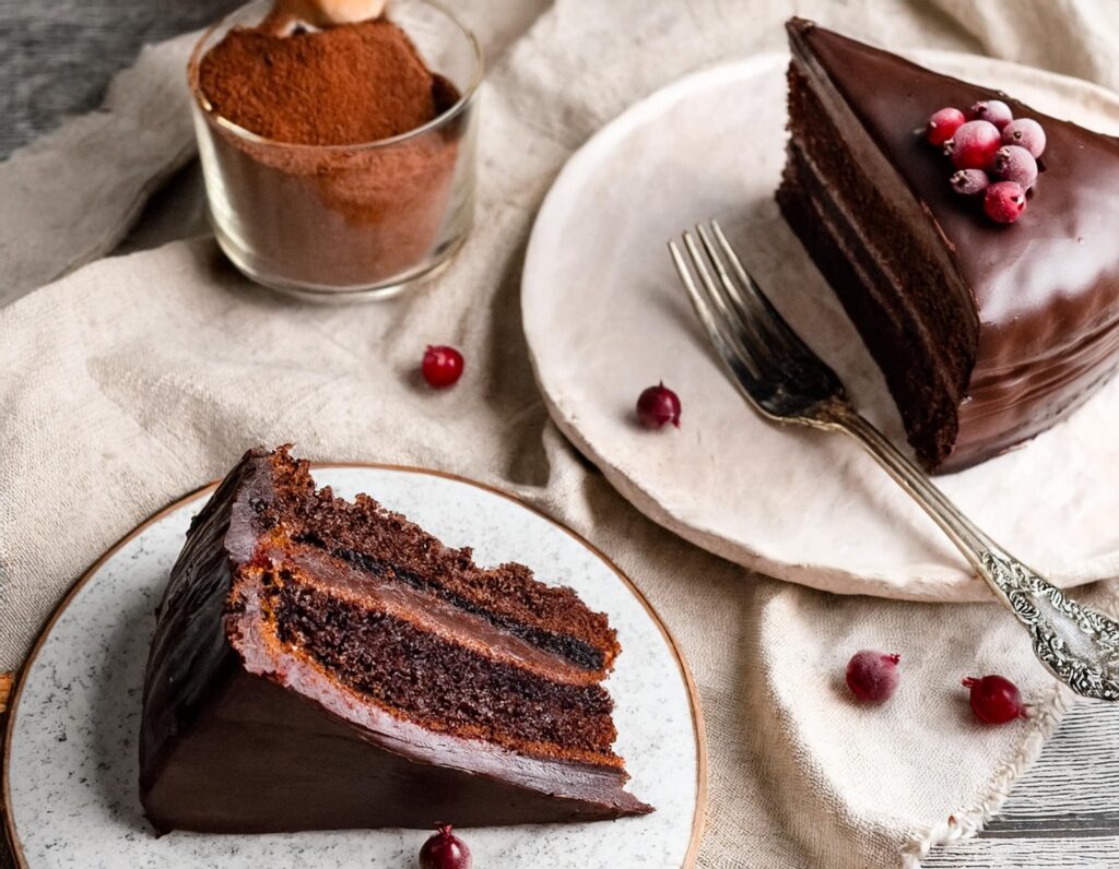 przepis na pyszne ciasto czekoladowe z rumem