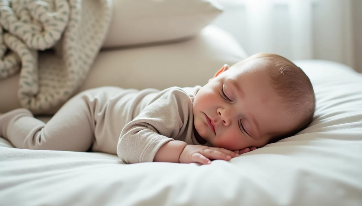 Bezpieczna pościel niemowlęca mulinek