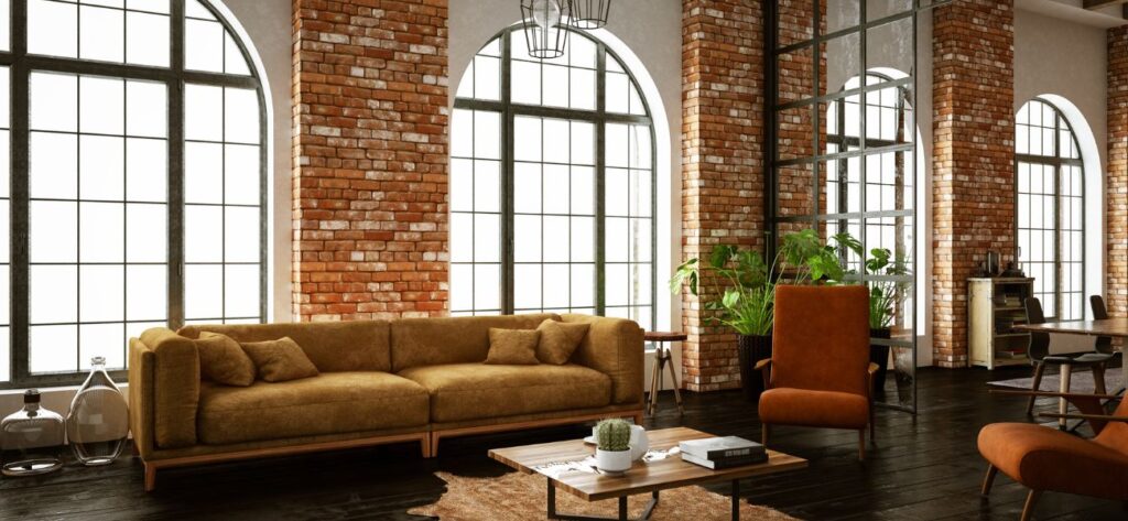 apartament w stylu loftowym