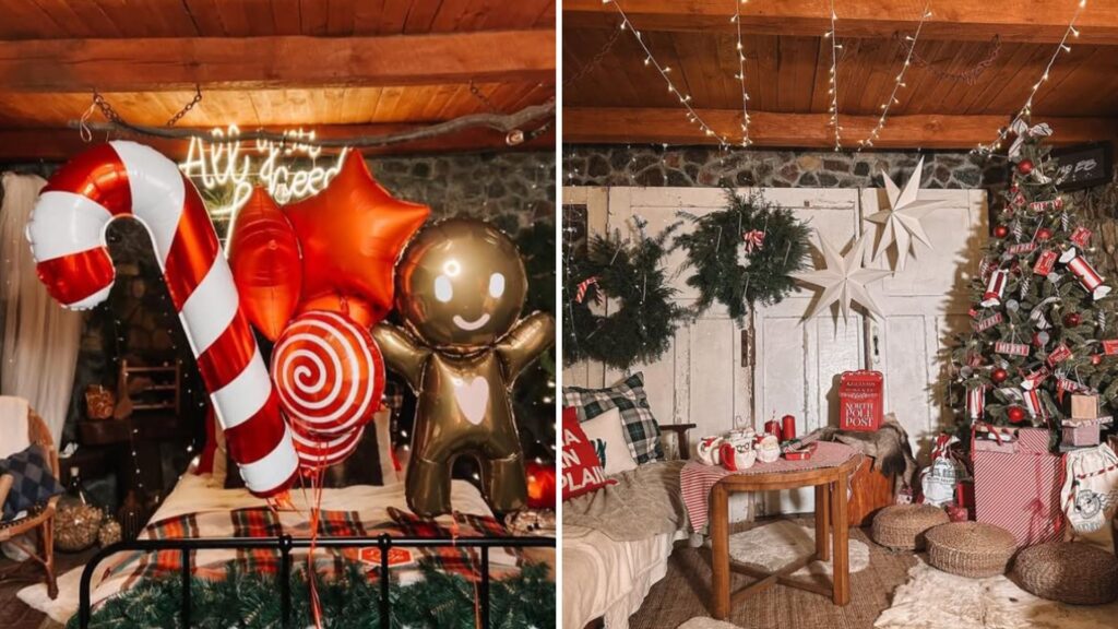 chatka i las, ogród, święta dekoracje Bydgoszcz, sesje