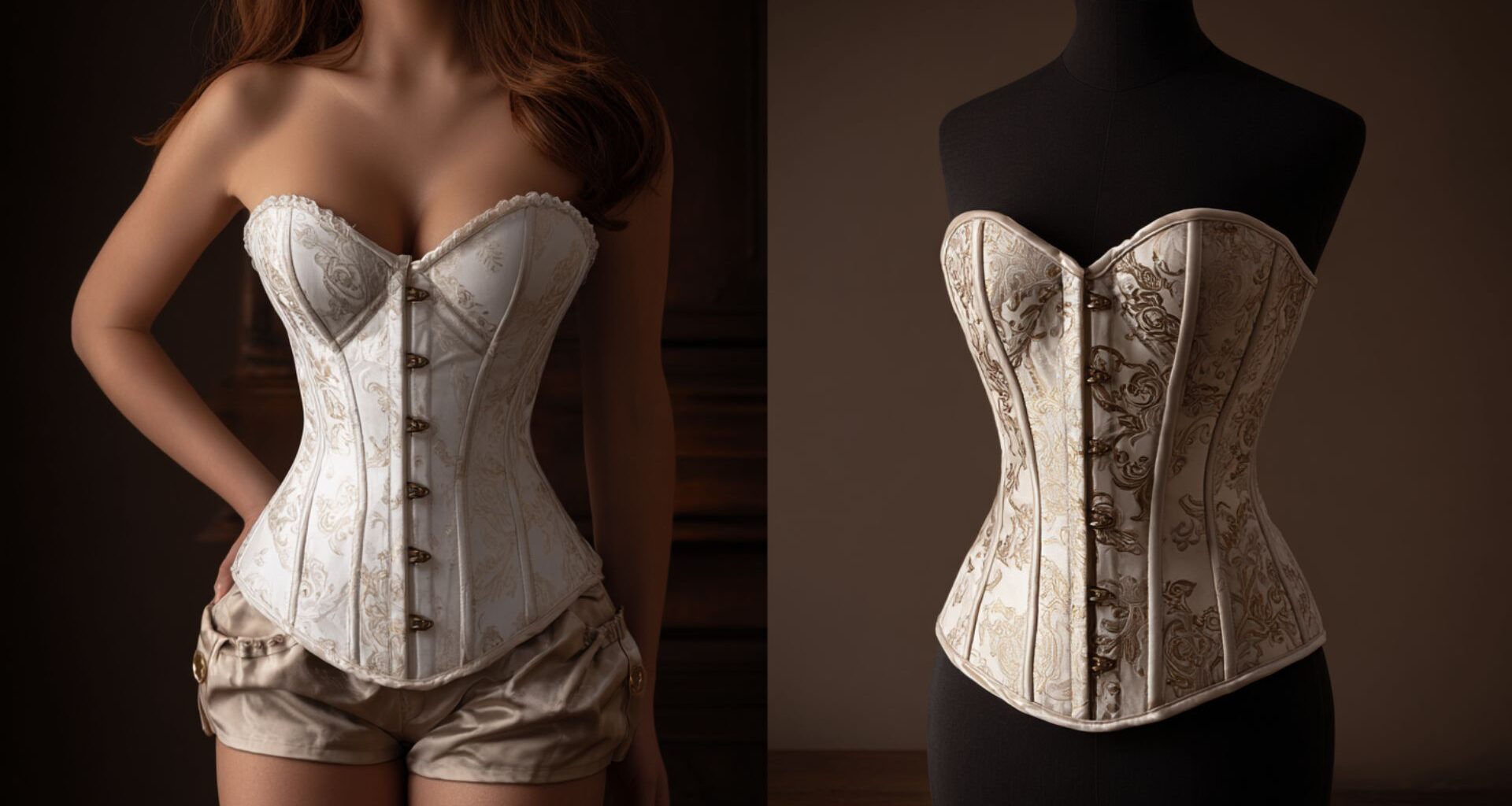 modne gorsety półgorsety jak nosić